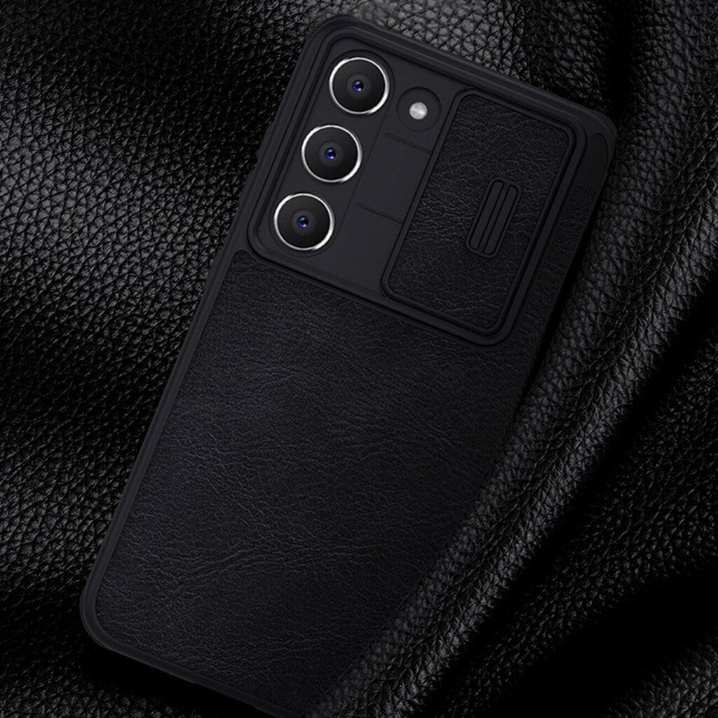 Nillkin Qin Leather Pro Case, must цена и информация | Telefoni kaaned, ümbrised | kaup24.ee