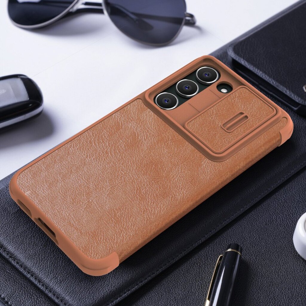 Nillkin Qin Leather Pro Case, must hind ja info | Telefoni kaaned, ümbrised | kaup24.ee