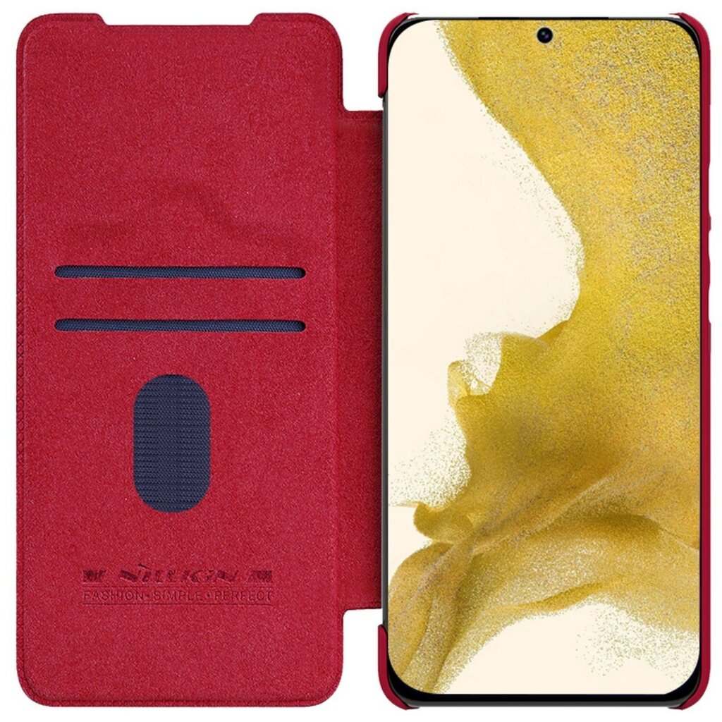 Nillkin Qin Leather Pro Case, punane hind ja info | Telefoni kaaned, ümbrised | kaup24.ee