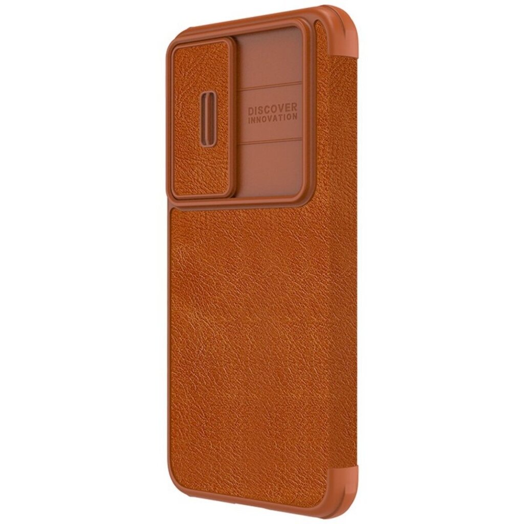Nillkin Qin Leather Pro Case, pruun цена и информация | Telefoni kaaned, ümbrised | kaup24.ee
