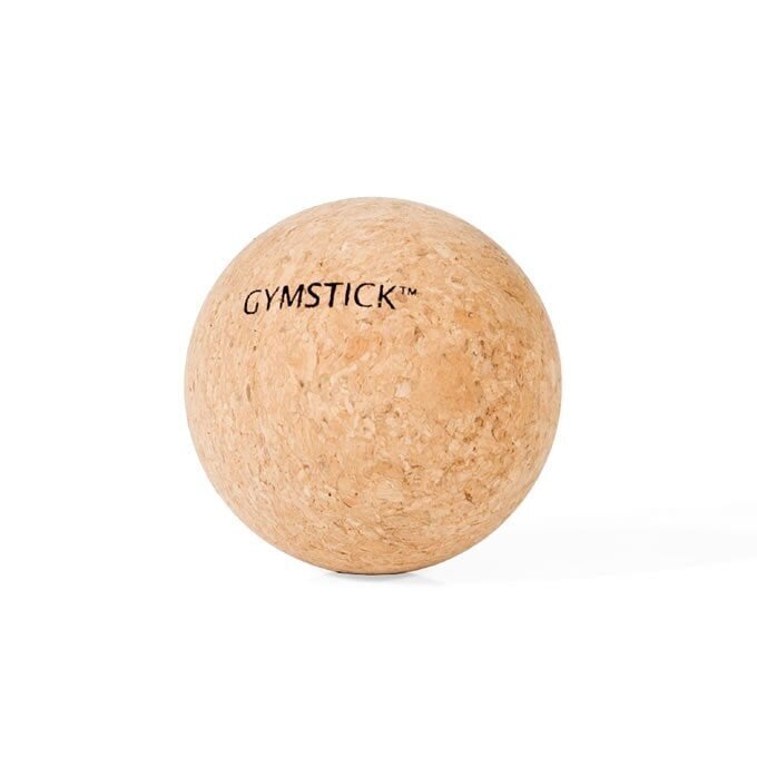 Massaažipall korgist Gymstick Cork 6,5 cm hind ja info | Massaažikaubad | kaup24.ee