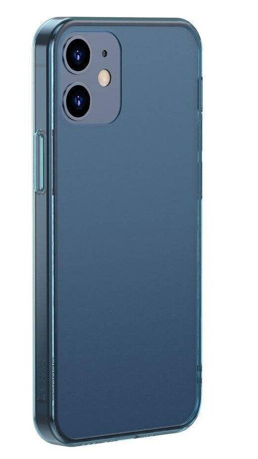 Baseus mattklaasist ümbris Flex-Case kõvaümbris iPhone 12 mini jaoks Tumesinine hind ja info | Telefoni kaaned, ümbrised | kaup24.ee