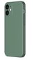 Baseus iPhone 12 case Liquid Silica Gel Dark green цена и информация | Telefoni kaaned, ümbrised | kaup24.ee