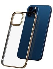 Силиконовый чехол Baseus Shining Case (Anti-fall) gold для iPhone 12/12Pro цена и информация | Чехлы для телефонов | kaup24.ee