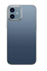 Силиконовый чехол Baseus Shining Case (Anti-fall) серебристый  для iPhone 12/12Pro цена и информация | Чехлы для телефонов | kaup24.ee