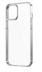 Силиконовый чехол Baseus Shining Case (Anti-fall) серебристый  для iPhone 12/12Pro цена и информация | Чехлы для телефонов | kaup24.ee