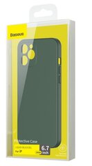 Защитный чехол Baseus Liquid iPhone 12 pro MAX , темно-зеленый цена и информация | Чехлы для телефонов | kaup24.ee