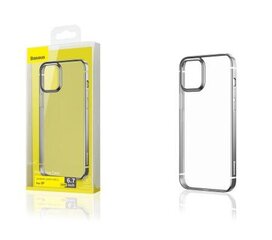 Силиконовый чехол Baseus Shining Case (Anti-fall) серебристый  для iPhone 12ProMax цена и информация | Чехлы для телефонов | kaup24.ee