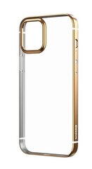 Силиконовый чехол Baseus Shining Case (Anti-fall) золотистый  для iPhone 12ProMax цена и информация | Чехлы для телефонов | kaup24.ee