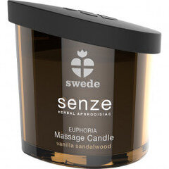 Swede - Senze Euphoria Massage Candle Vanilla Sandalwood 150 ml цена и информация | Массажные масла | kaup24.ee