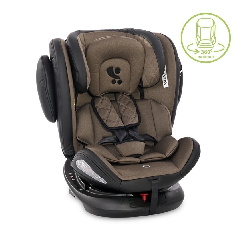 Turvahäll Lorelli Aviator Isofix, 0-36 kg, Lemon Curry цена и информация | Turvatoolid | kaup24.ee