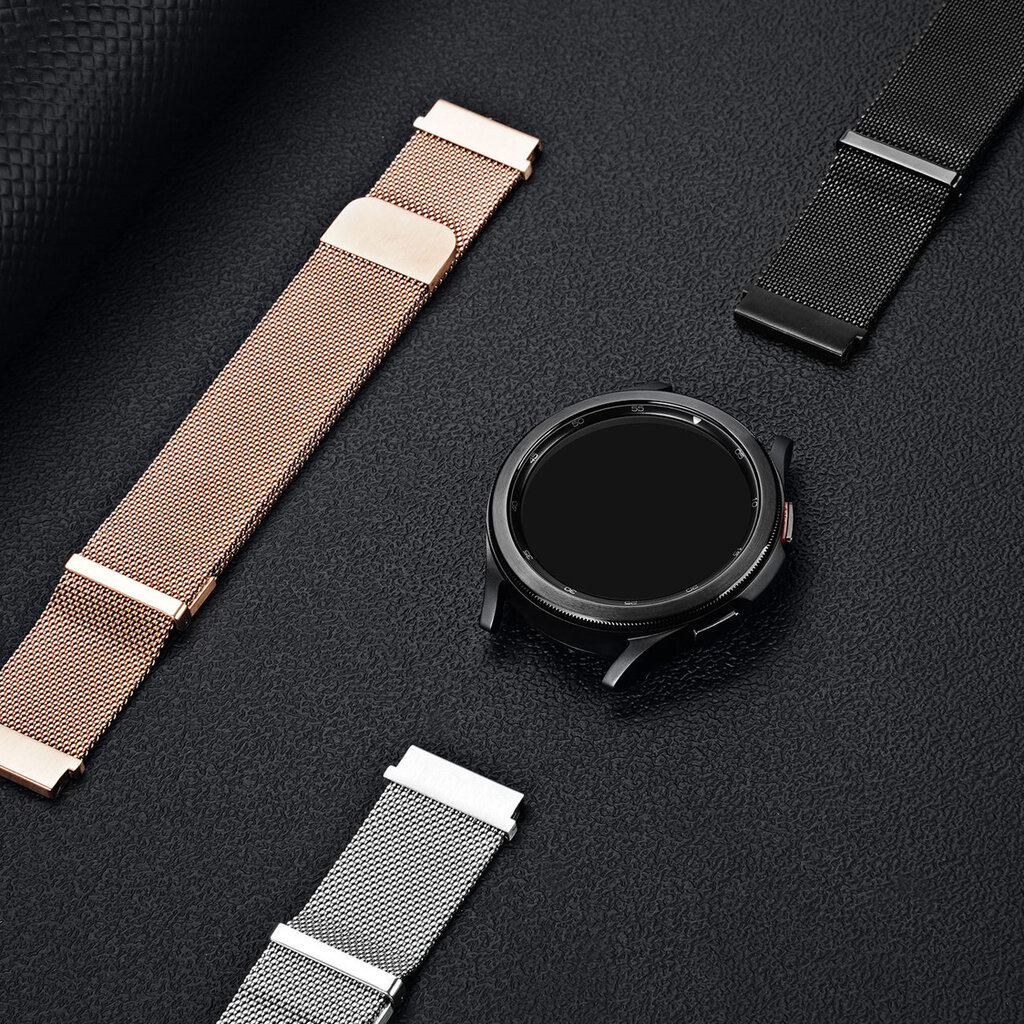 Dux Ducis Magnetic Samsung Galaxy Watch / Huawei Watch / Honor Watch / Xiaomi Watch (22mm), Black hind ja info | Nutikellade ja nutivõrude tarvikud | kaup24.ee