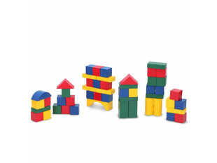 Игрушечные строительные блоки, 50 шт цена и информация | Игрушки для малышей | kaup24.ee