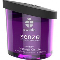 Swede - Senze Divinity Massage Candle Grapefruit Palmarosa Petitgrain 150 m цена и информация | Массажные масла | kaup24.ee