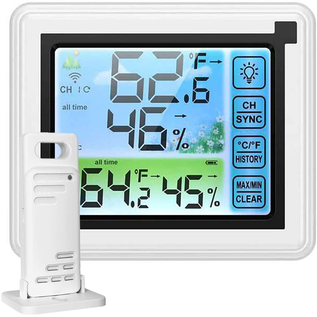 Ekraaniga termomeeter hind ja info | Ilmajaamad, termomeetrid | kaup24.ee