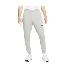 Nike meeste dressipüksid NK DF FLC PANT TAPER, hall цена и информация | Мужская спортивная одежда | kaup24.ee