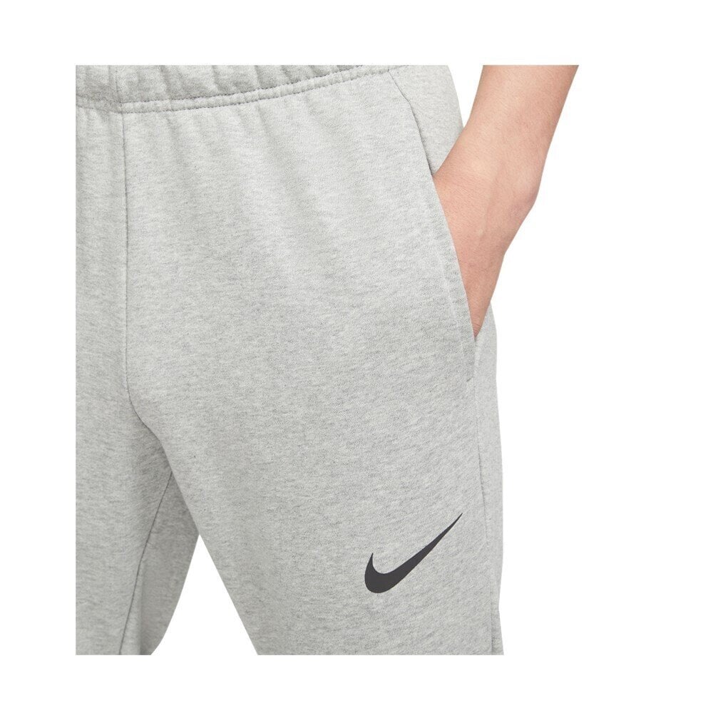 Nike meeste dressipüksid NK DF FLC PANT TAPER, hall цена и информация | Meeste spordiriided | kaup24.ee