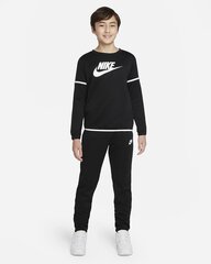 Nike laste dressikomplekt NSW POLY FUTURA HBR TS, must-valge цена и информация | Комплекты для мальчиков | kaup24.ee