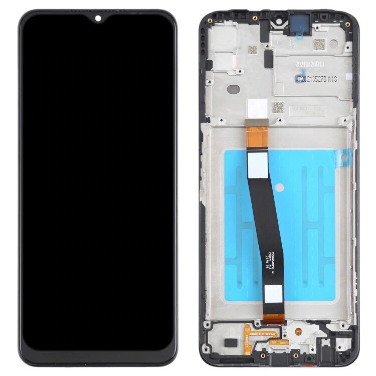 LCD ekraan Samsung A135 A13 4G puuteekraani ja raamiga originaal Black (service pack) цена и информация | Telefoniosad ja parandamise tööriistad | kaup24.ee