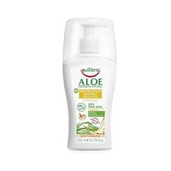 Niisutav puhastusvahend intiimhügieeniks Aloe Vera Equilibra, 200ml hind ja info | Intiimhügieeni tooted | kaup24.ee