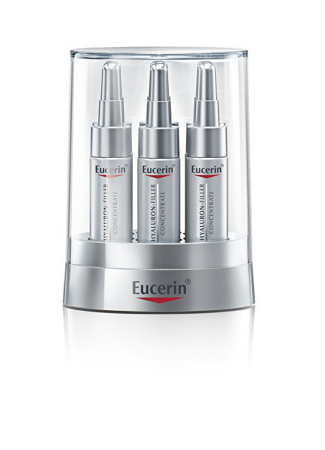 Näoseerum Eucerin Hyaluron-Filler Concentrate, 6x5ml цена и информация | Näoõlid, seerumid | kaup24.ee