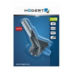 Hogert gaasipõleti pieso 1,3 kw - HT2C505 hind ja info | Käsitööriistad | kaup24.ee