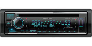 Kenwood, KDC-BT740DAB CD/USB MP3/WMA autostereo koos AUX-sisendiga цена и информация | Автомагнитолы, мультимедиа | kaup24.ee