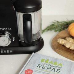 BÉABA - Babycook Solo - Кухонный комбайн 4 в 1 для детей - быстрое приготовление на пару за 15 минут - черный цена и информация | Кухонные комбайны | kaup24.ee