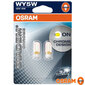 Osram pirn T10, WY5W, 5W, W2.1x9.5d Diadem kroom, 2tk, Blist hind ja info | Autopirnid | kaup24.ee