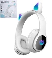 Juhtmeta RGB kõrvaklapid LED kassikõrvadega, L400 hind ja info | Kõrvaklapid | kaup24.ee