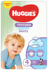 Püksmähkmed HUGGIES Pants Boys Jumbo, suurus 4, 9-14 kg, 36 tk hind ja info | Mähkmed | kaup24.ee