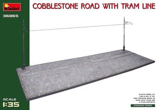 Liimitav mudel MiniArt 36065 Cobblestone Road with Tram Line 1/35 hind ja info | Liimitavad mudelid | kaup24.ee