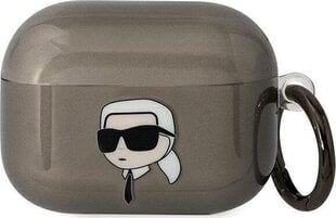 Беспроводные наушники Karl Lagerfeld 3D Logo NFT Choupette TPU Case for Airpods 1|2 White цена и информация | Аксессуары для наушников | kaup24.ee