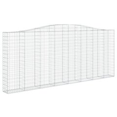 vidaXL kaarekujulised gabioonkorvid 5 tk, 400x30x160/180 cm, raud hind ja info | Aiad ja tarvikud | kaup24.ee