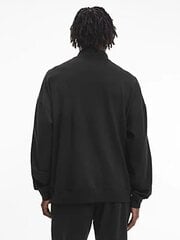 Мужская толстовка CALVIN KLEIN Quarter Zip Black 545663099 цена и информация | свитер e193 - черный | kaup24.ee