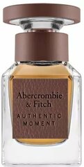 Tualettvesi Abercrombie & Fitch Authentic Moment Man, 30 ml цена и информация | Мужские духи | kaup24.ee