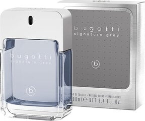 Tualettvesi Bugatti Signature Grey, 100 ml hind ja info | Meeste parfüümid | kaup24.ee