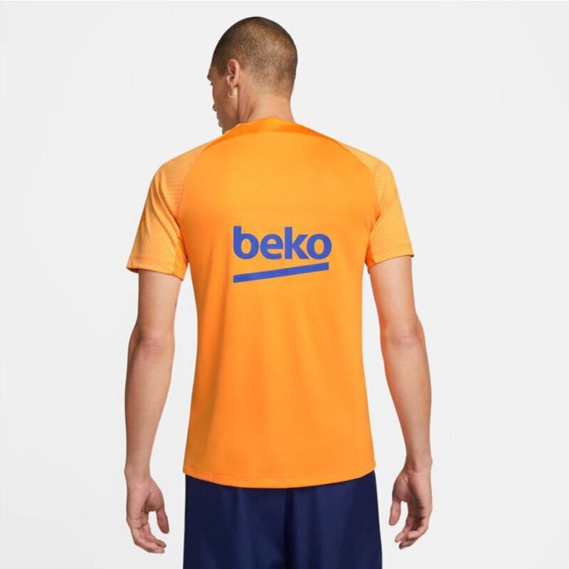 Meeste jalgpallisärk Nike FC Barcelona Strike M DH7707837, oranž цена и информация | Jalgpalli varustus ja riided | kaup24.ee