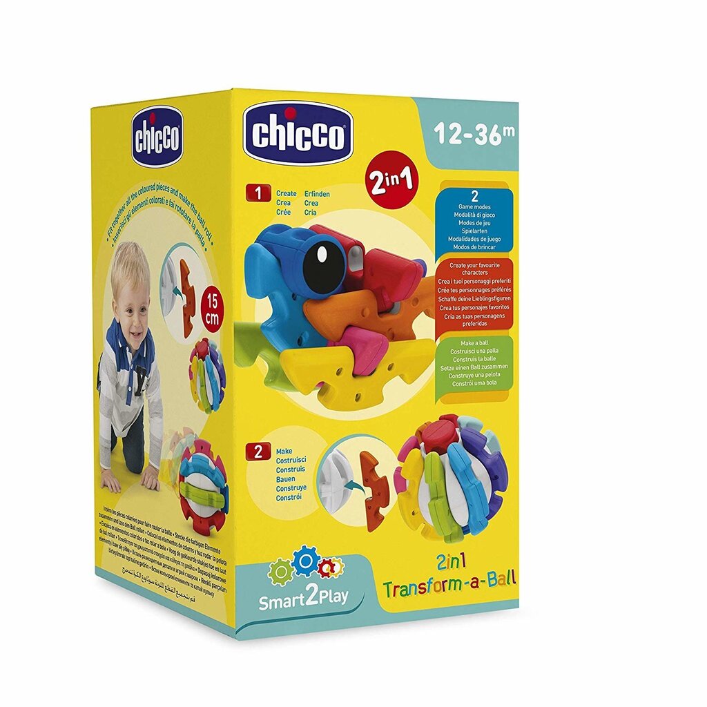 Transformeeruv pall Chicco, 10 osa hind ja info | Imikute mänguasjad | kaup24.ee