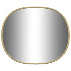 vidaXL seinapeegel, kuldne, 30 x 25 cm цена и информация | Зеркала | kaup24.ee