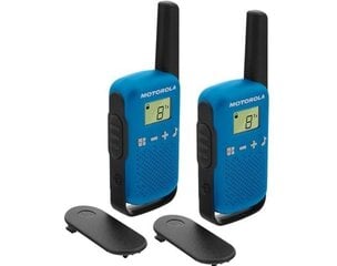 Motorola T42 Blue цена и информация | Радиостанции, рации | kaup24.ee