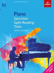 Piano Specimen Sight-Reading Tests, Initial Grade цена и информация | Книги об искусстве | kaup24.ee