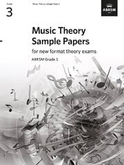 Music Theory Sample Papers, ABRSM Grade 3 цена и информация | Книги об искусстве | kaup24.ee