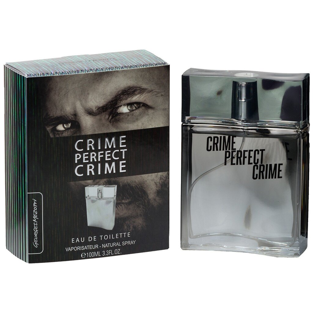 Tualettvesi Georges Mezotti Crime Perfect Crime EDT meestele 100 ml цена и информация | Meeste parfüümid | kaup24.ee