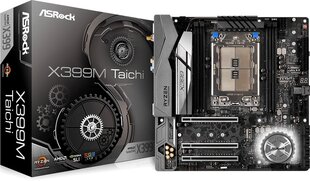 ASRock X399M Taichi (90-MXB7B0-A0UAYZ) цена и информация | Материнские платы	 | kaup24.ee