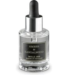 Vees lahustuv eeterlik õli Cereria Mollá Amber & Sandalwood, 30 ml hind ja info | Eeterlikud ja kosmeetilised õlid | kaup24.ee