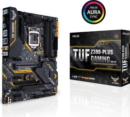 ASUS TUF-Z390 PLUS GAMING WI-FI цена и информация | Материнские платы	 | kaup24.ee