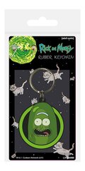 Rick and Morty Pickle Rick Rubber Keychain hind ja info | Fännitooted mänguritele | kaup24.ee