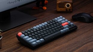 Keychron K2 Pro 75% juhtmevaba mehaaniline klaviatuur (ANSI, RGB, Hot-swap, US, Pro Red Switch) hind ja info | Klaviatuurid | kaup24.ee