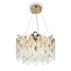 Ripplamp Tissage Maytoni Classic MOD490PL-07G цена и информация | Rippvalgustid | kaup24.ee